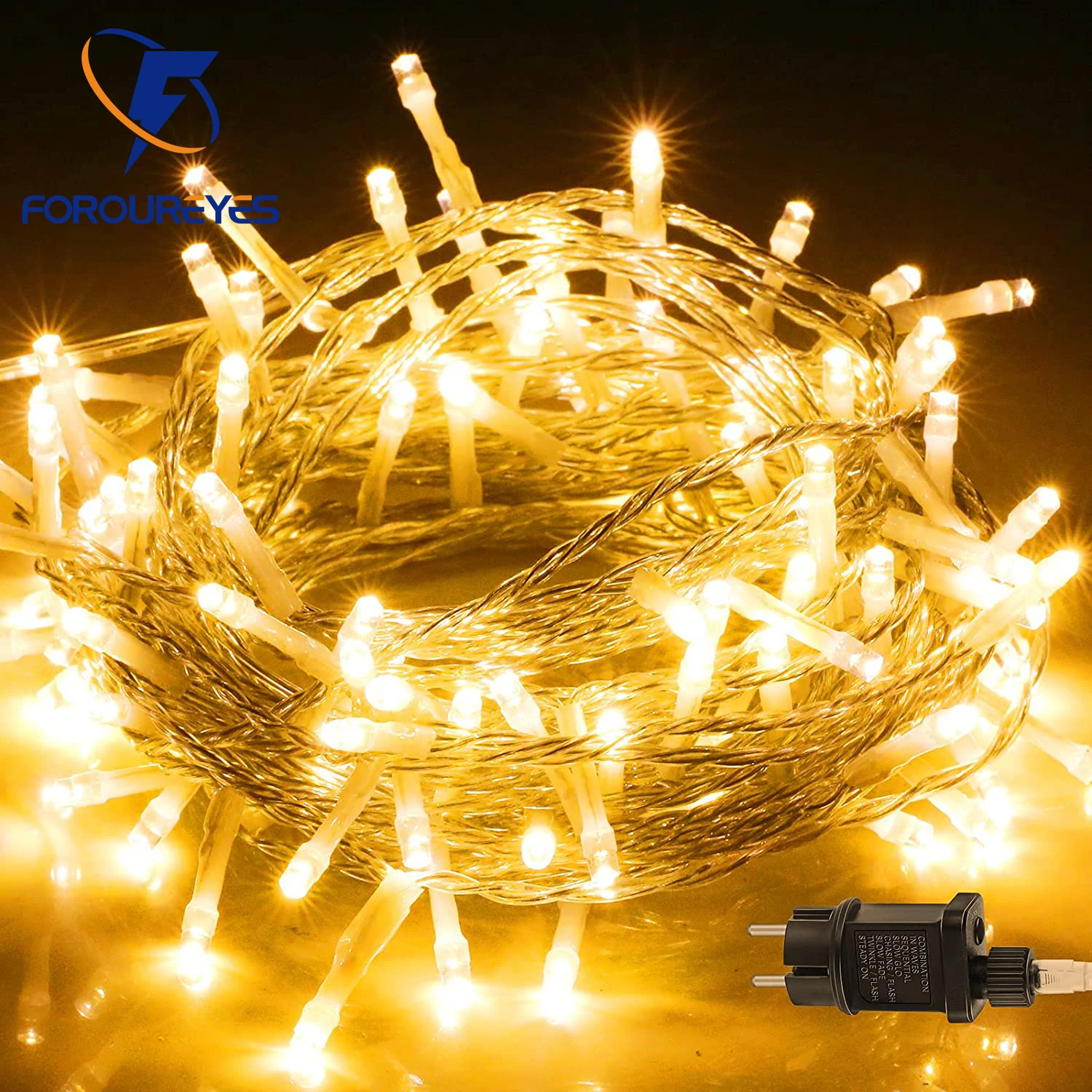 LED Christmas Fairy Lights Waterproof 10M-100M 8 Modes 24V-36V Wedding Party String Decor For Lighting Celebration