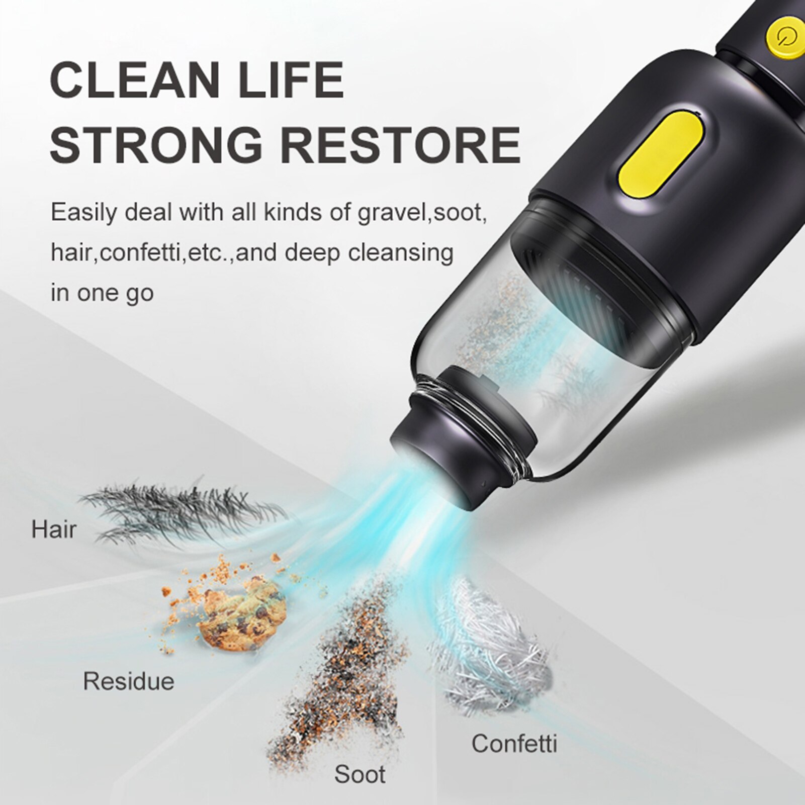 2022 Mini Home Handheld Cordless Car Vacuum Cleaner for Car Home Office Mini Vacuum Cleaner