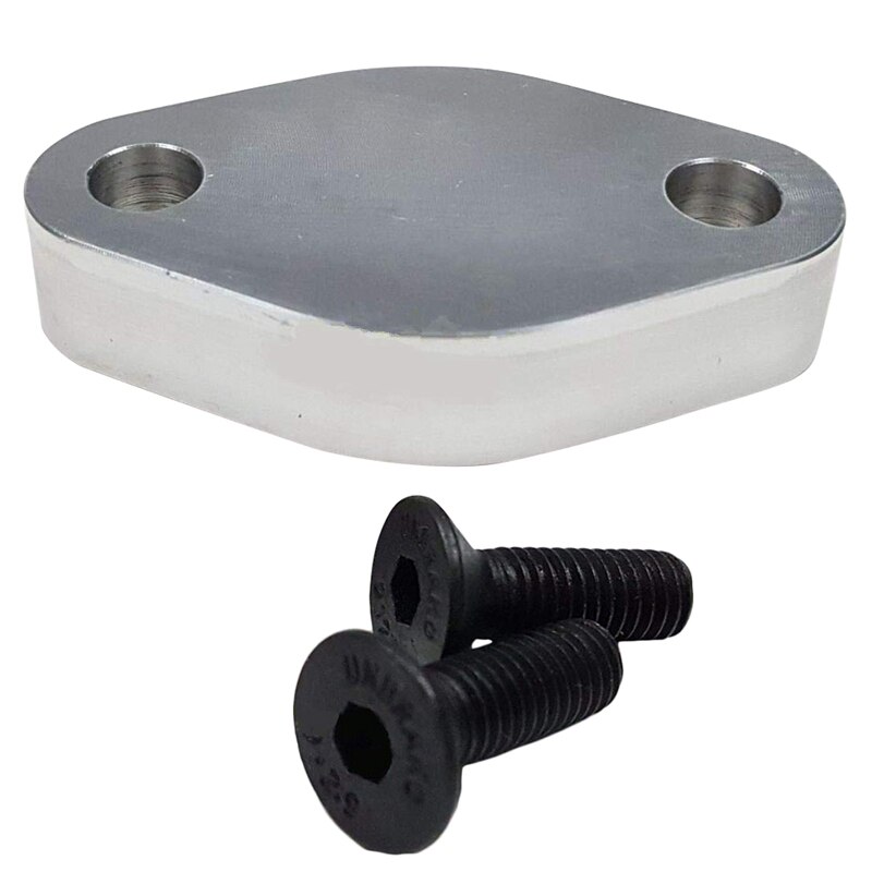 For Ls Egr Delete Intake/Exhaust Block Off Plate Lsx Silverado 4.8L 5.3L 6.0L Lq4