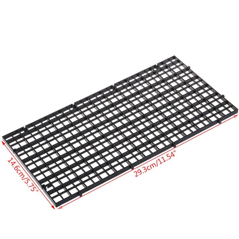 Akvariefisk tank isolering plade skillevæg filter patition bord netto skillevæg