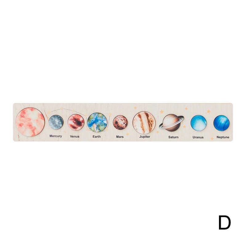 Voor Kids Zonnestelsel Speelgoed 3d Puzzel Ruimte Sterren Planeten Wetenschap Puzzel Educatief Iq Upgrade F8l2: D