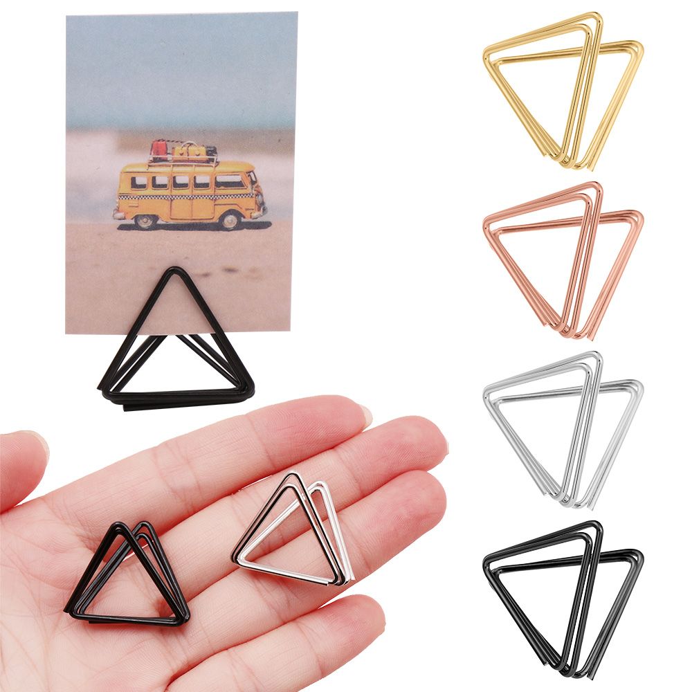 1PC Photos Clip Table Number Holder Clamp Stand Photo Picture Card Display Stand Wedding Anniversary Party Supplies Home Decor
