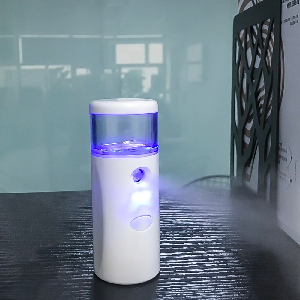 Mini Portable Ultrasonic Air Humidifier USB Facial Steamer For Home Car Office Fogger Eyelash Extensions Sprayer Device