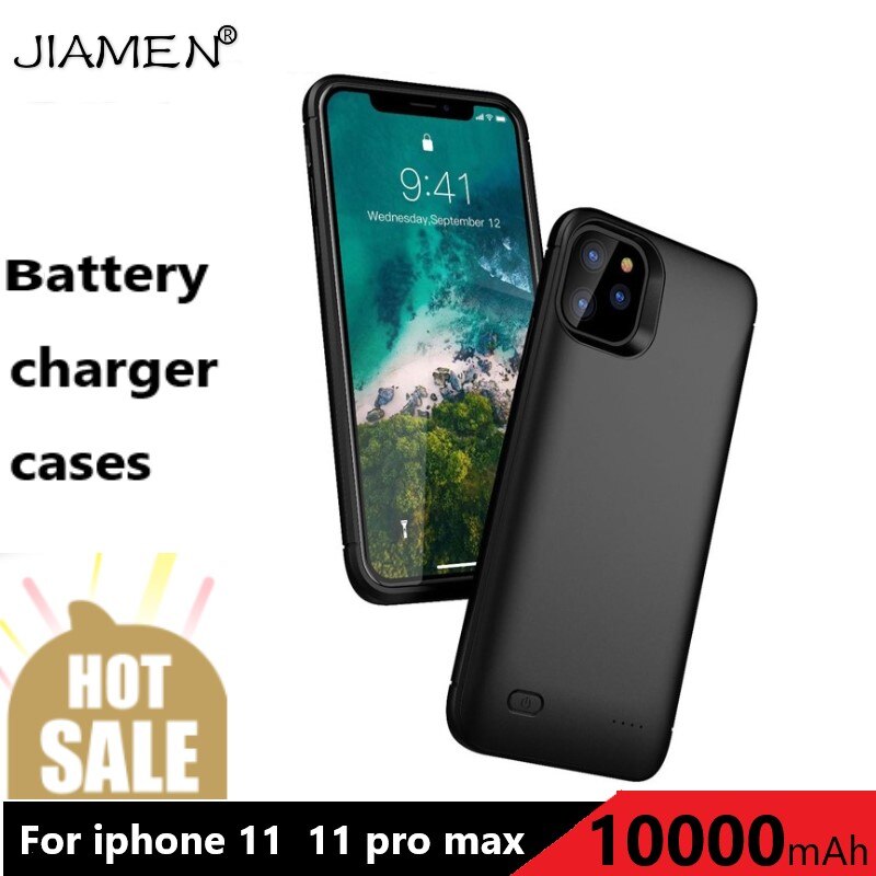 10000Mah Telefoon Batterij Case Voor Iphone 11 11 Pro 11 Pro Max Batterij Oplader Case Opladen Powerbank Case Voor iphone 11 Pro