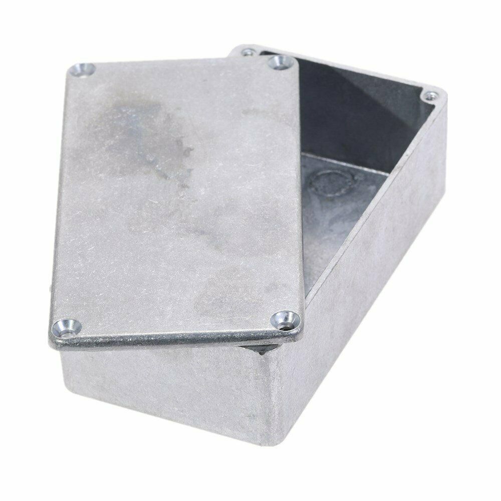 Pedal de efectos estilo 125B, caja de aluminio, caja de estoma, 122x66x39,5mm, para instrumento de guitarra