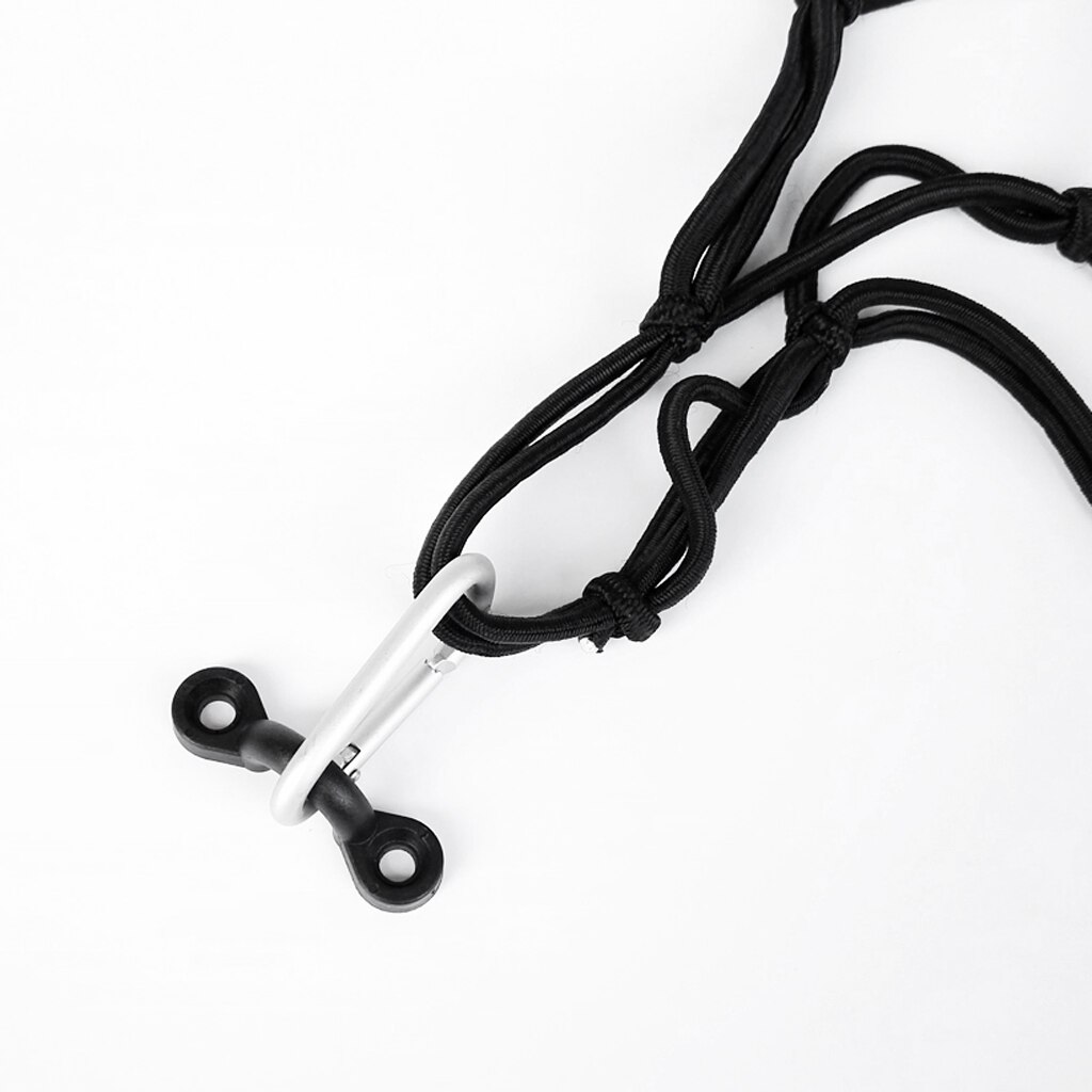 Kajak Kanu Boot Paket Träger Deck Fracht Gepäck Mesh Net 40x40cm Super Stretch Bungee Cargo Net DIY zubehör