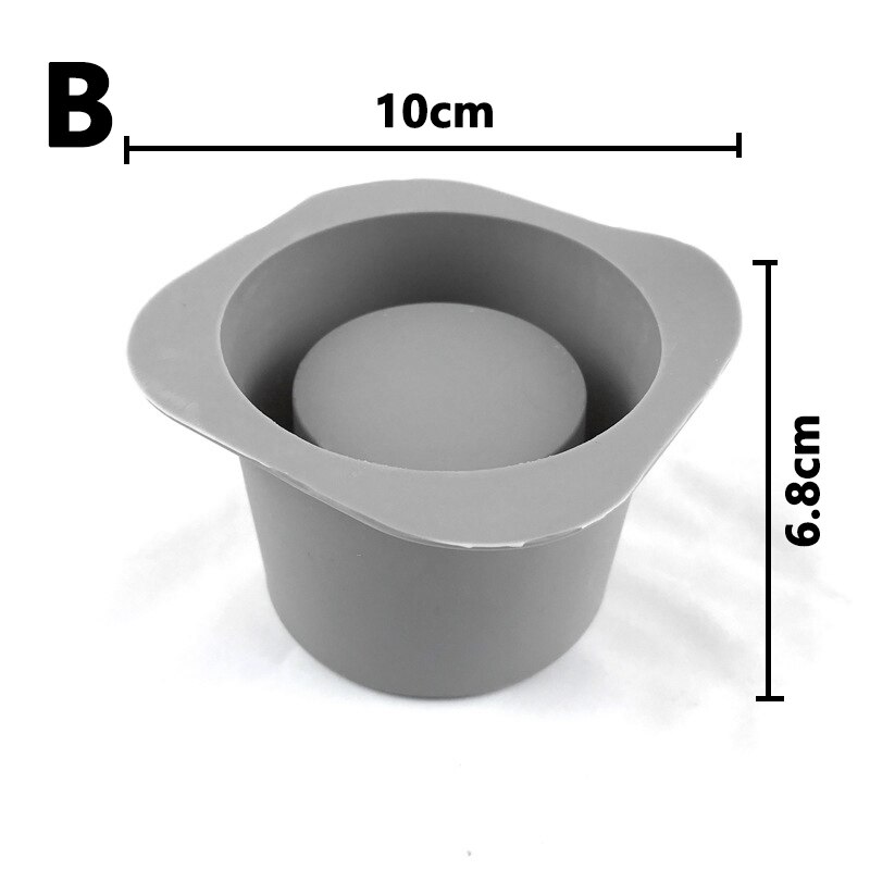 3D Handgemaakte Maken Siliconen Mallen Voor Cement Plant Pot Mallen Succulent Bloempot Beton Cement Klei Mal Vorm