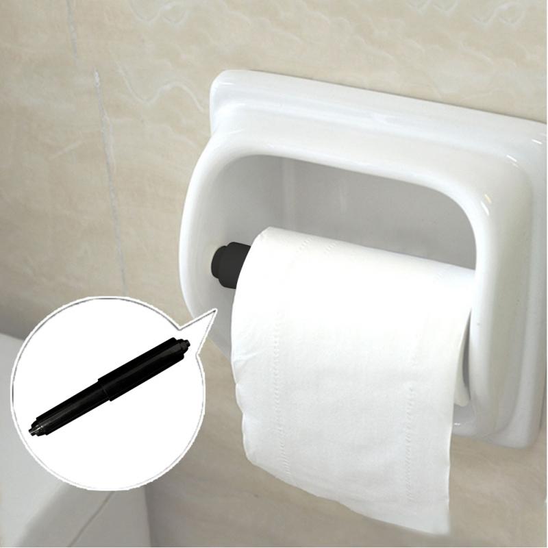 Roll Paper Box Shaft Core Shaft Spring Bracket Tissue Box Retractable Stick Toilet Paper Box Accessories 2PCS #20