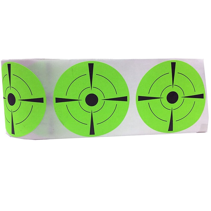 3 Inch Fluorescerende Doel Stickers 200 Zelfklevend Papier Schieten Doelen 3 Inch Ronde Doel Pasters