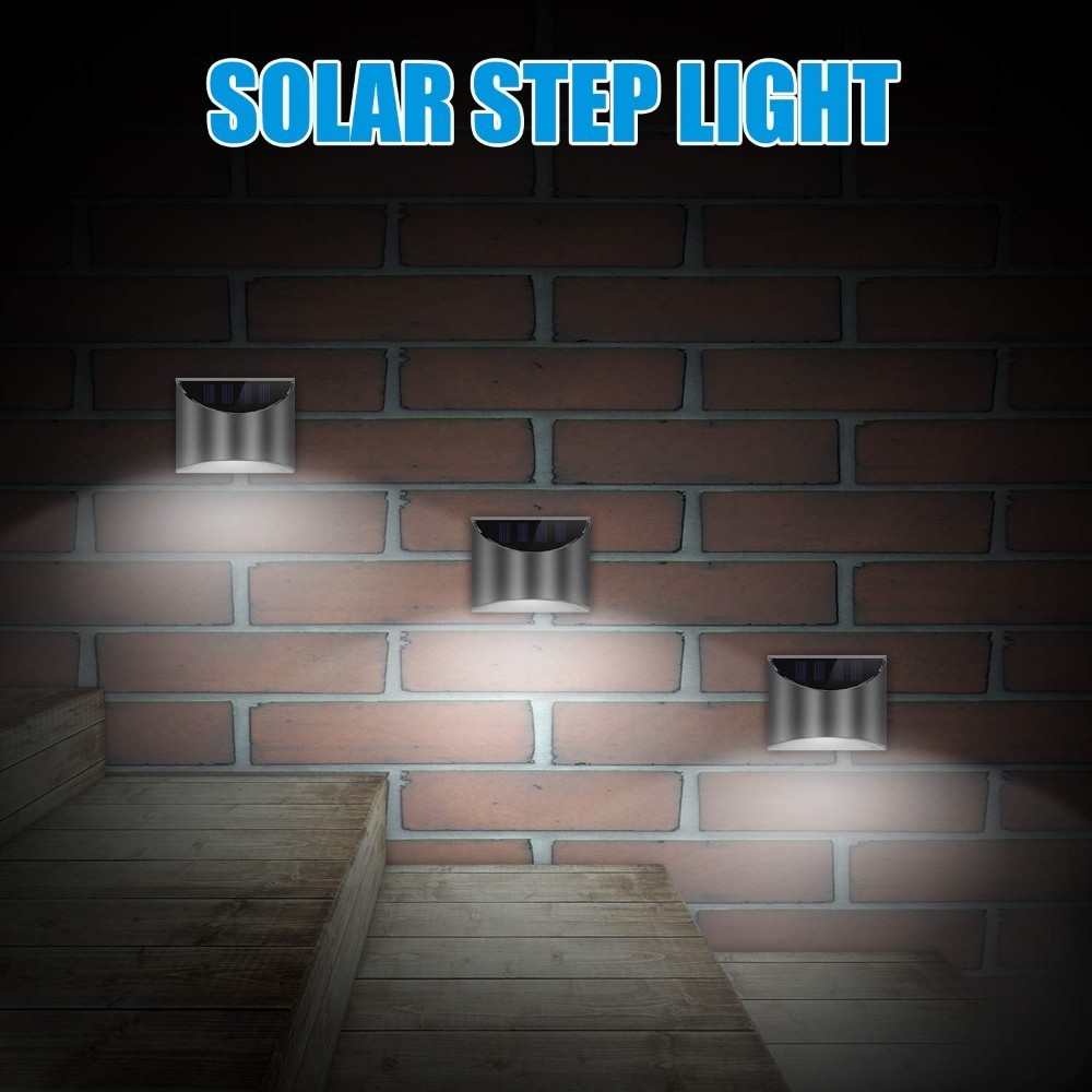 Lámpara Solar candelabro de pared para jardín, lámpara de seguridad impermeable, inalámbrica, luz Solar para casa, puerta delantera, cerca de Patio