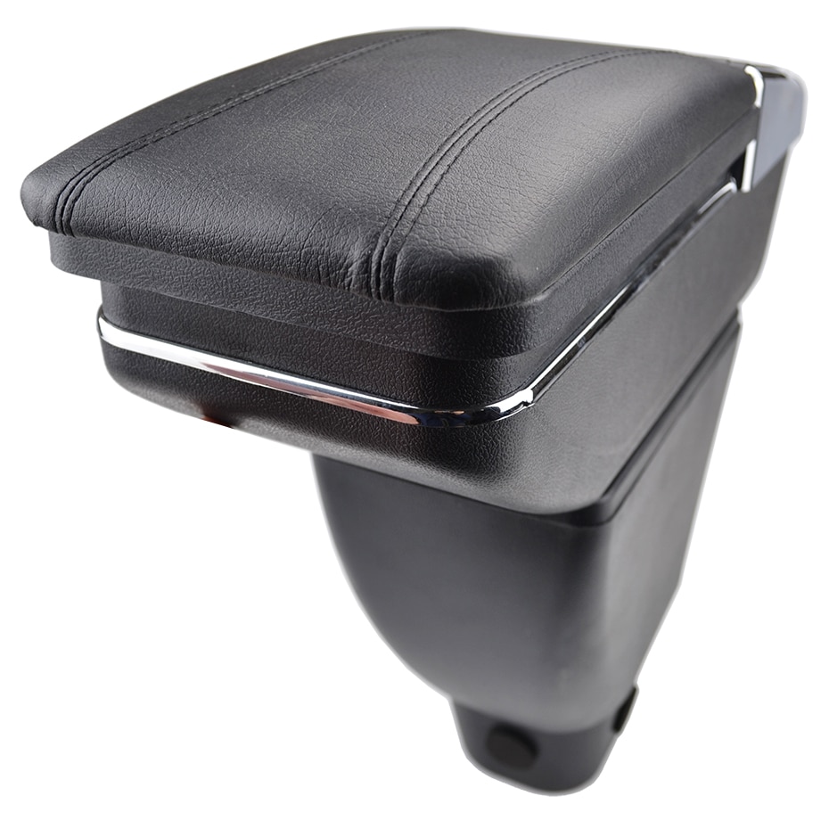 Center Centre Console Storage Box For Toyota Yaris Vitz Echo 1998-2005 Armrest Arm Rest Rotatable 2000 2001 2002 2003 2004