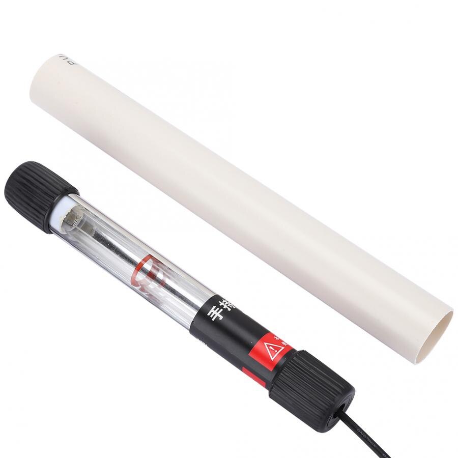 220V 7W UV Cleaning Light Handheld Portable Ultraviolet Cleaning Light with Ozone ultraviolet lamps black