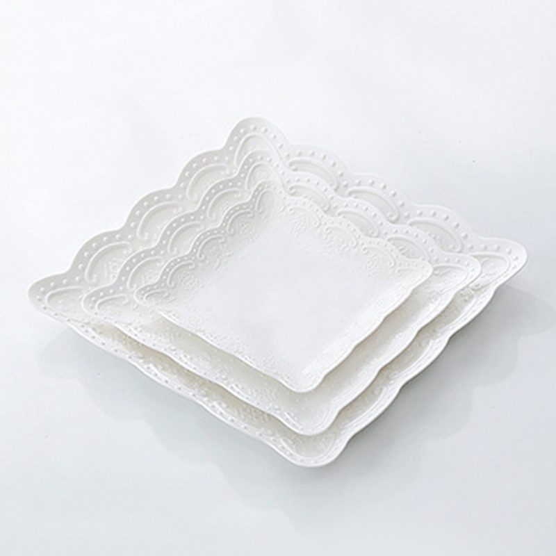 3- lags kakestativ hvitt stativ ettermiddagste bryllup cupcake tallerken fest servise jul bursdag dekorasjon dessertholder