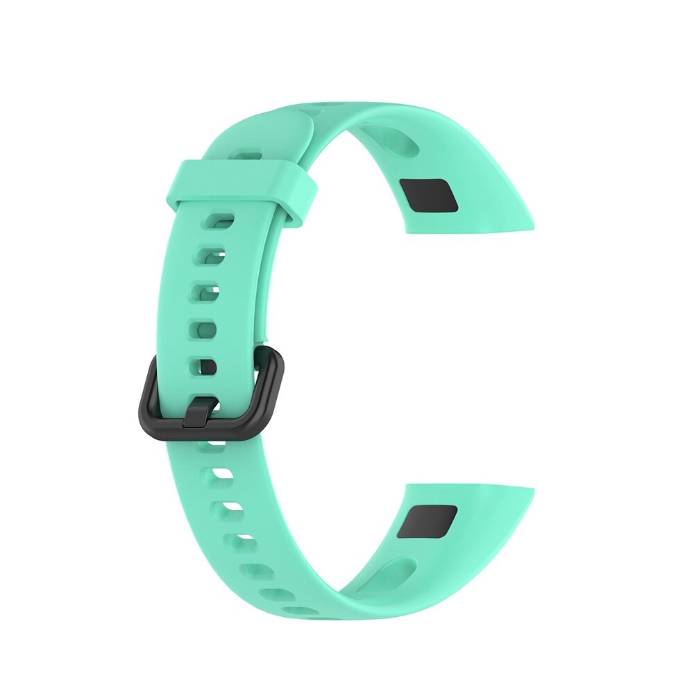 Soft Sports Silicone Wrist Strap Replacement Watch Band for HUAWEI Band 4 / Honor 5i Buckle Smart Watch Accessories: mint