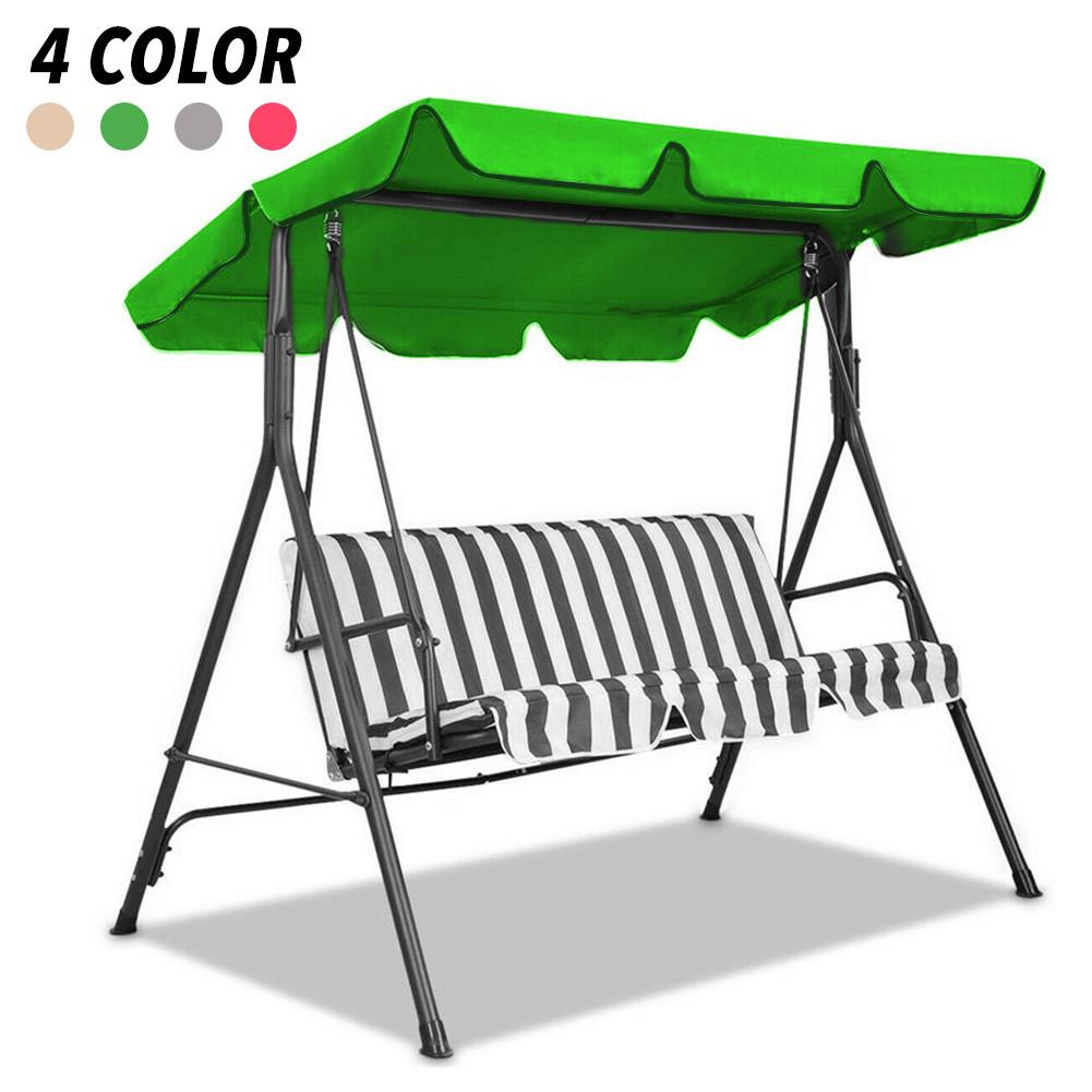 Garden Swing Replacement Canopy Waterproof Outdoor Patio Swing Canopy UV Blocking Sunshade For Outdoor