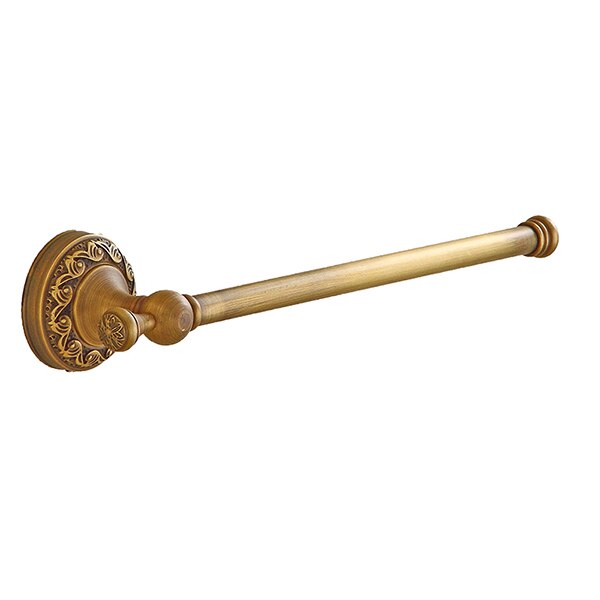 Brass Bathroom Accessories Set Gold Polished Robe Hooks Soap Dishes Toilet Brush Holders Toilet Blowing Rack Towel Bars: Towel Bar