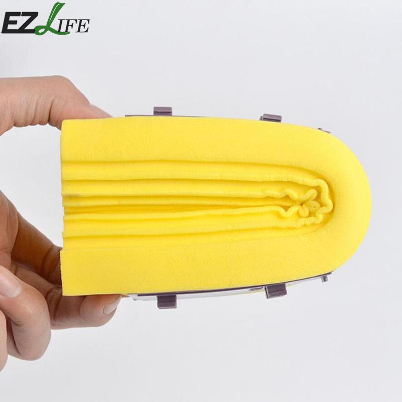 Fregona de limpieza doméstica de Color aleatorio, 1 Uds., cabeza mopa de esponja PVA, cabeza de espuma absorbente superior, mopa de goma