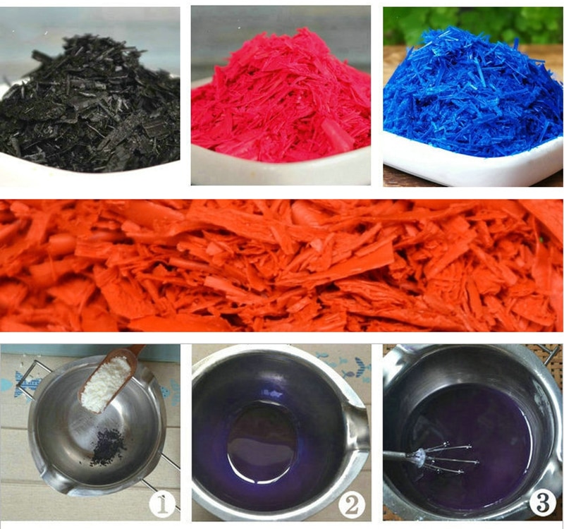 2g Candle Making Wax Dye Paints Scented Non-Toxic Soy Candle Wax Pigment Dye for DIY Making Scented Candle Christmas