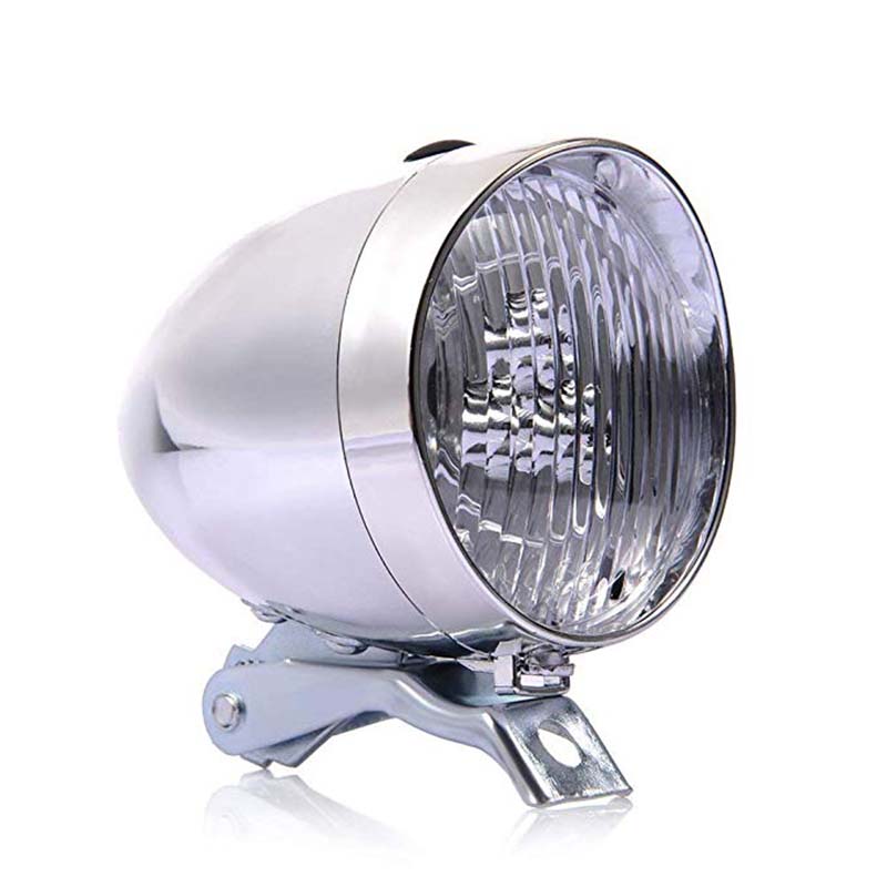 Waterdichte retro fiets koplamp ultra heldere led fiets koplamp veiligheids fietsverlichting