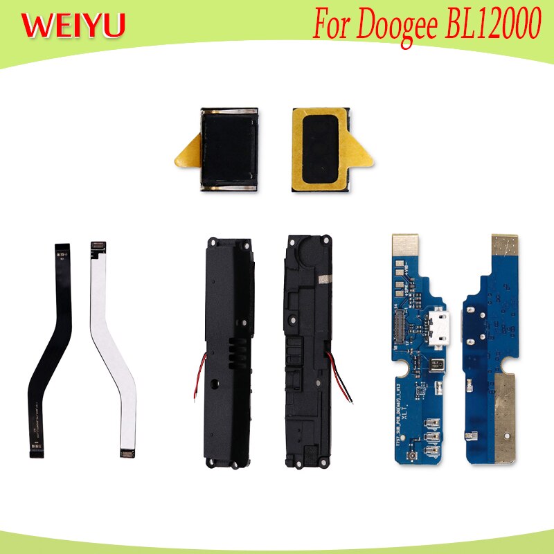 Weiyu Voor Doogee BL12000 Usb Baord Belangrijkste Fpc Draad Flex Kabel Reparatie Accessoires Voor Doogee BL12000 Pro Oortje Luidspreker