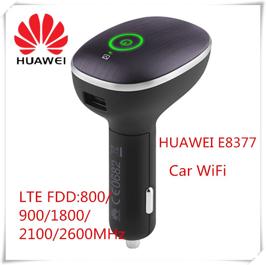 Unlocked Huawei Carfi E8377 Hilink Lte Hotspot 4G Lte Cat5 12V Auto Wifi Router (1 stuk Antenne) pk Huawei E8278