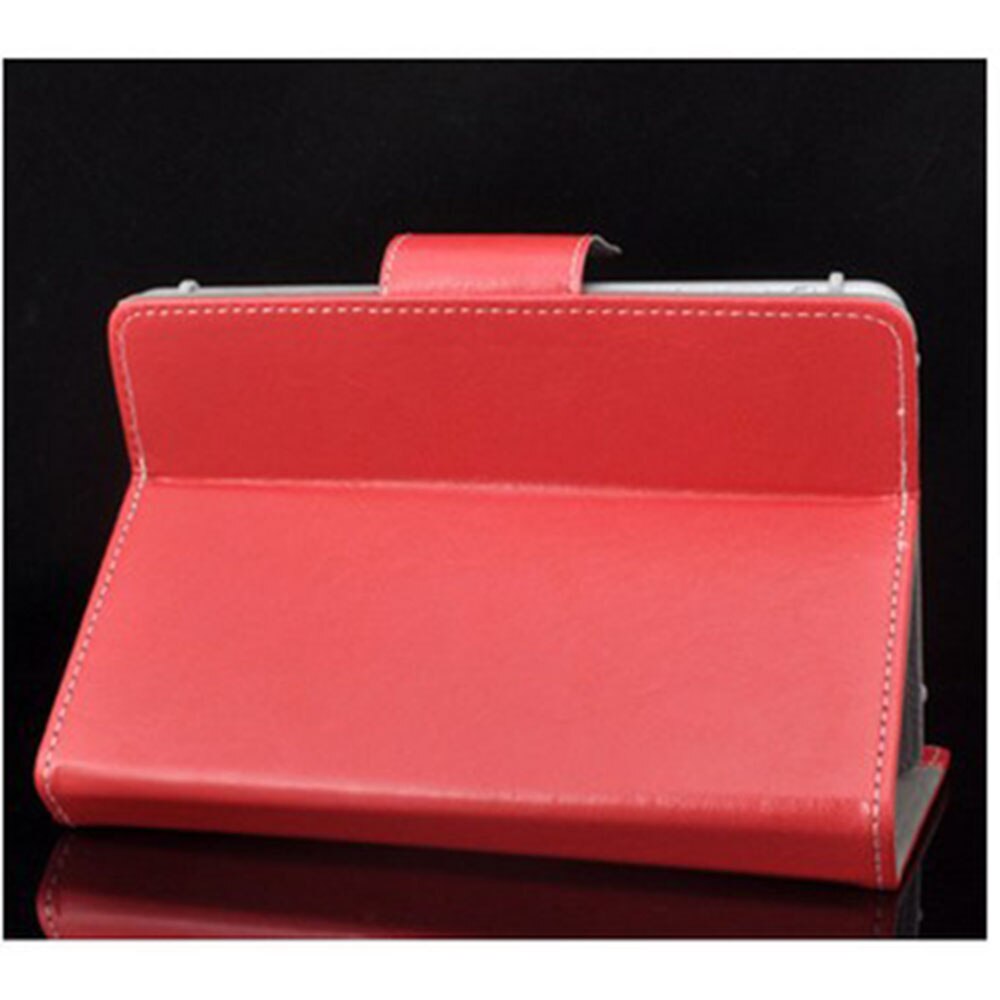 PU leather bracket set 7 inch universal tablet case white black