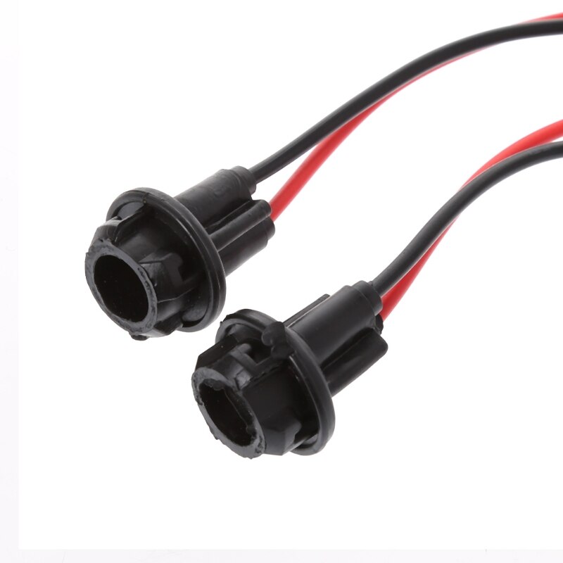2 uds T10 Cable conector de lámpara de coche Cable de bombilla para automóvil camión luz LED enchufe de bombillas