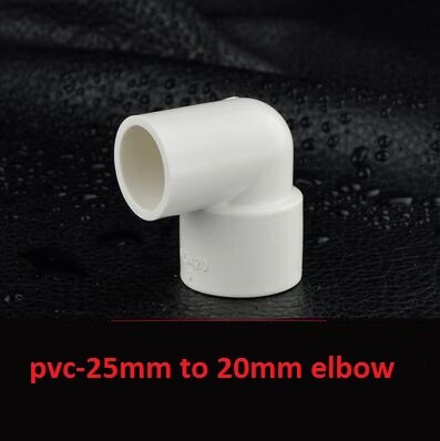 20mm/25mm Pvc Pipe Parts Straight Equal Elbow Tee Coupling Connectors 1/2" Or 3/4" Female Male To 20mm Reducing Tee Joint: Black