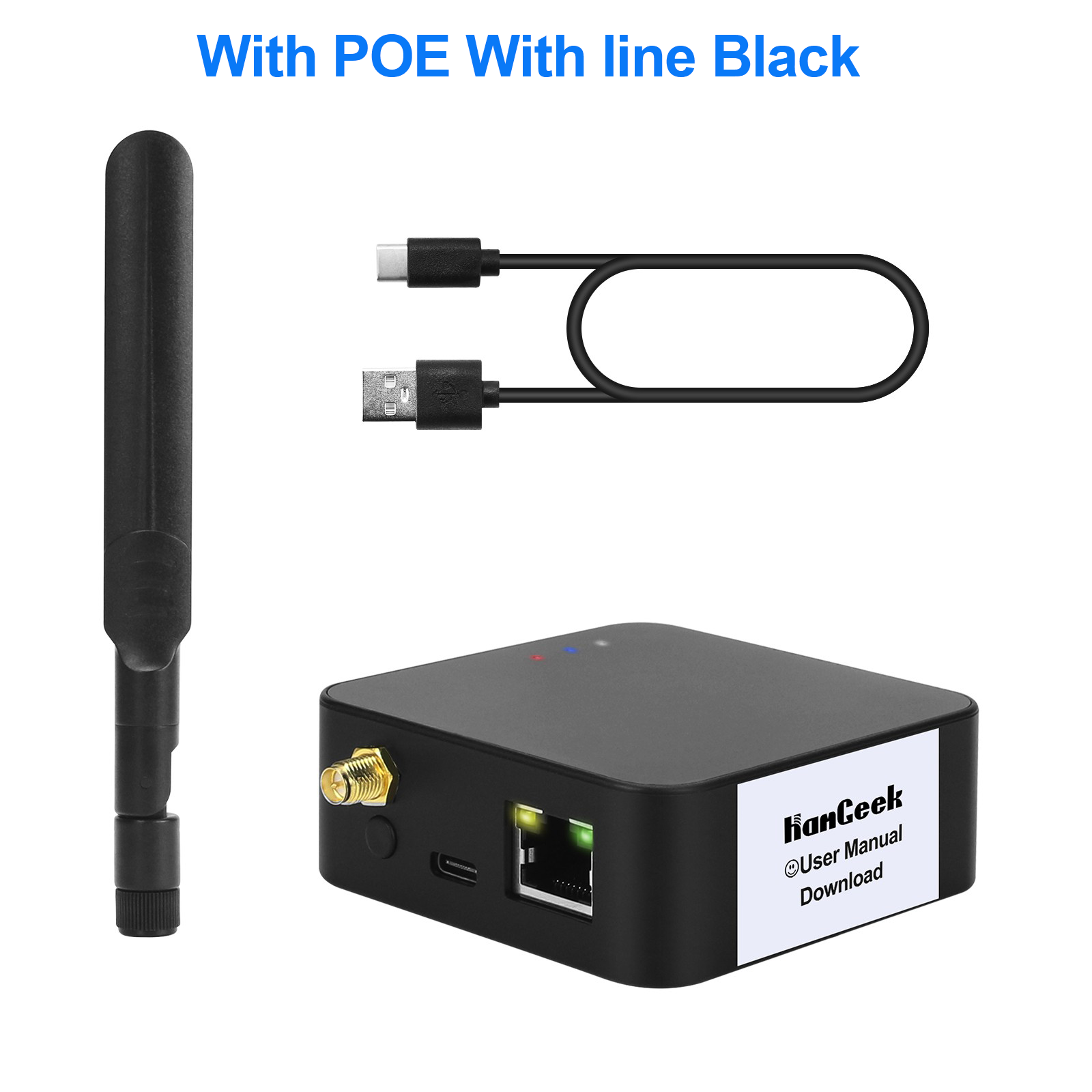 Hamgeek poe zigbee gateway support wifi zigbee 3.0 koordinator router til hamgeek  cc2652p/cc2652 p 7 modul zigbee 2 mqtt: Gennemsigtig / 100v