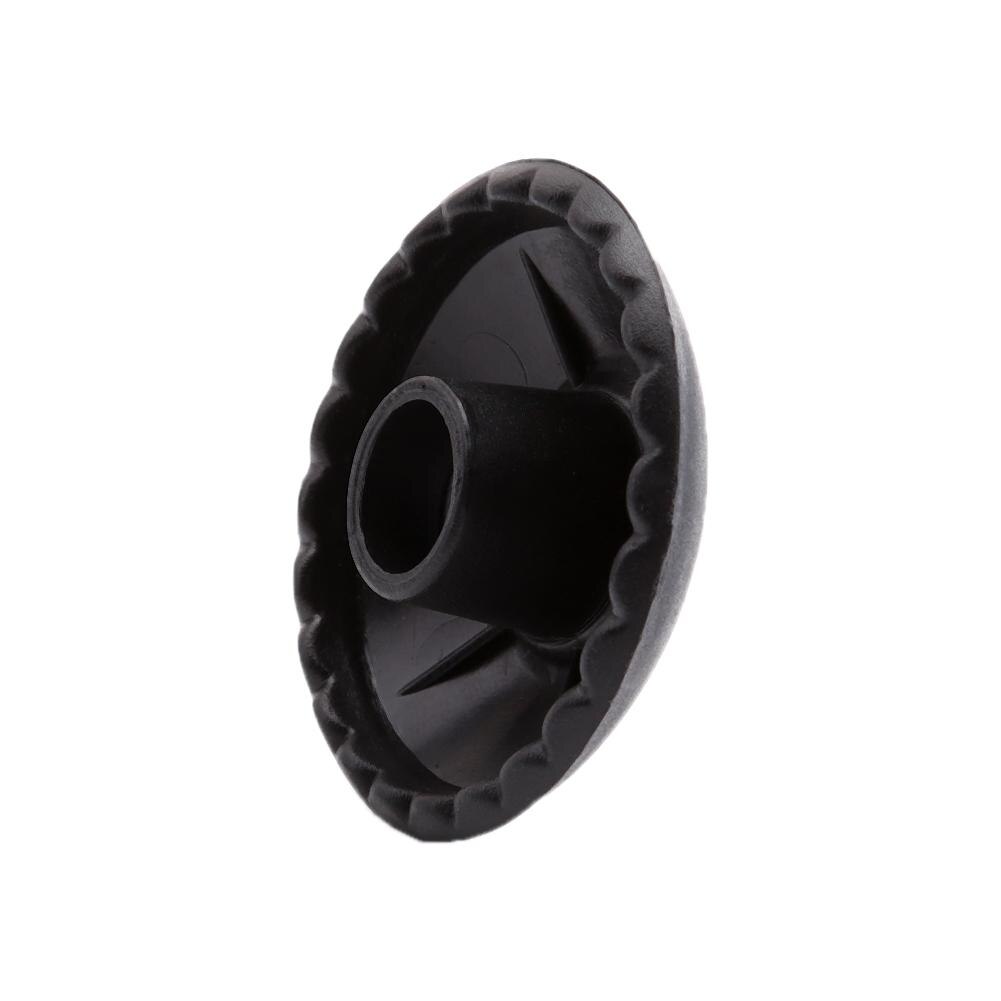 Trekking Pole Verstelbare Wandelstok Wandelen Accessoire Ronde Voeten Staaf Schoen Snowflake Tower Staaf Tip Case Plastic Rubber Pvc: Donker Kaki