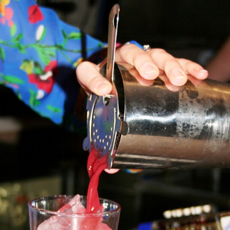 Passoire à Cocktail En Acier Inoxydable - Filtre à Glace Pour Shaker - Accessoire Bar Professionnel