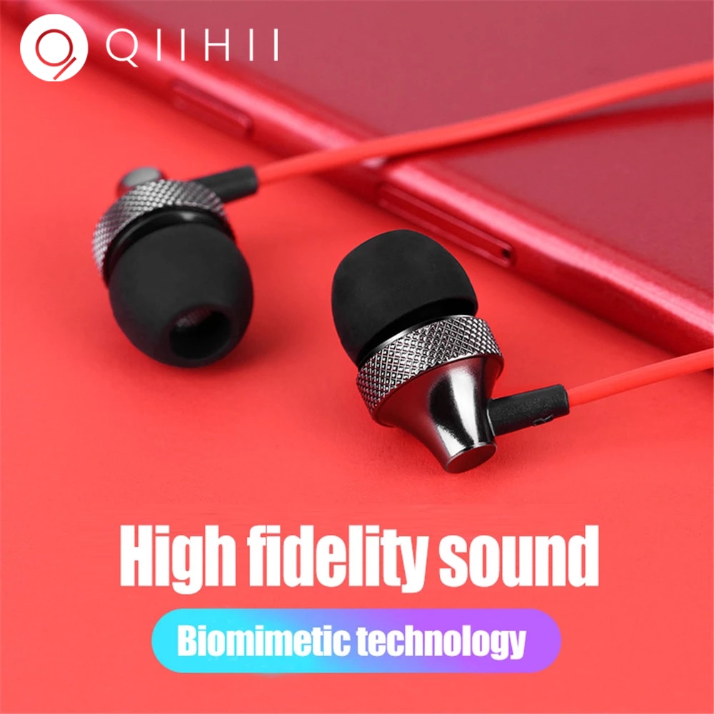 Bapick hifi oordopjes voor smartphones, sport oordopjes, oordopjes met microfoon, ruisonderdrukkende hoofdtelefoon, in-ear hoofdtelefoon