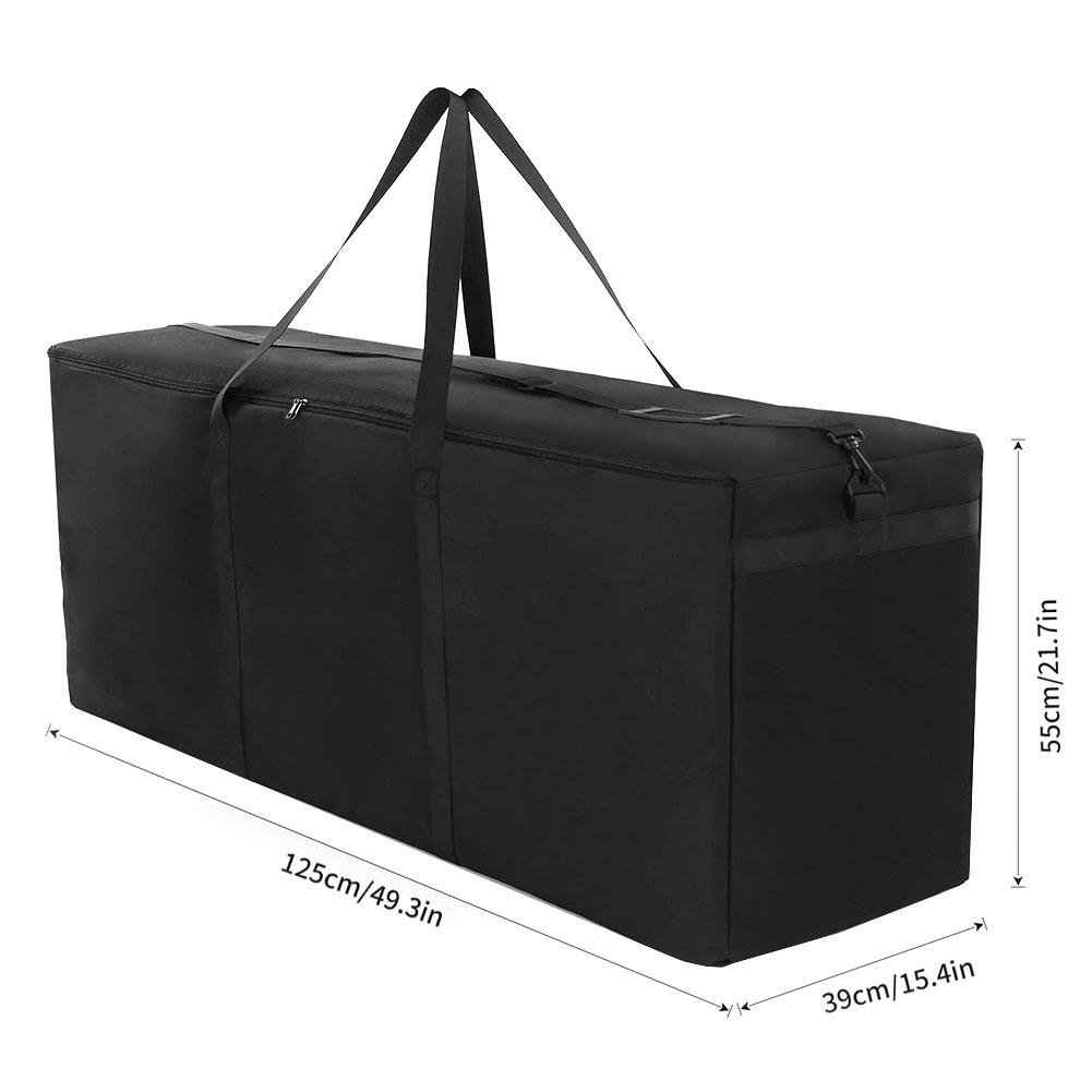 2-Pack Waterproof Portfolio Bags - 600D Polyester Art Carriers With Handles & Zippers