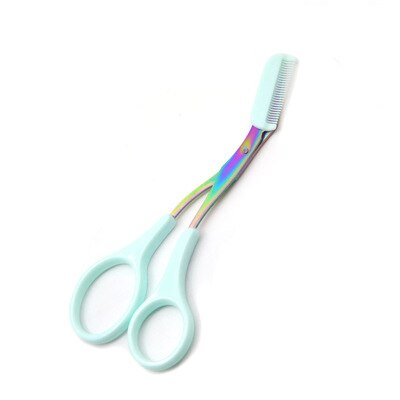 Recortador de maquillaje cosmético com Beauty Girl Lady Eyebrow Scissorb shear groom hair trim Eyelash eye brow tool