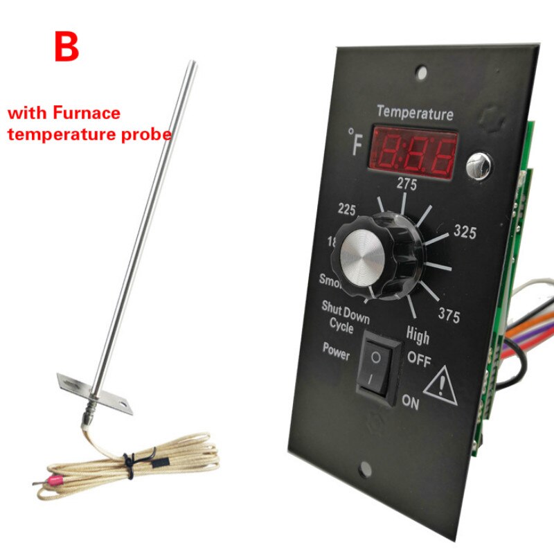 Digital Display Thermostat Home Room Digital Heating Temperature Controller Embedded Thermostat