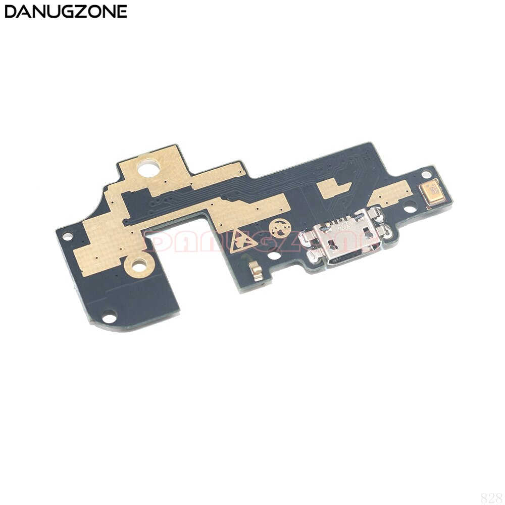 USB Bordo Carica Martinetti Dock Presa di Ricarica Porta Connettore del Cavo Flessibile Con Microfono Per ZTE Nubia M2 Lite NX573j