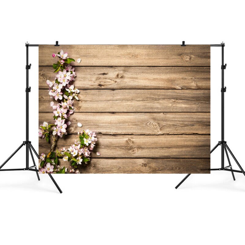 Retro Wood Plank Board Photo Backdrop Photography Studio Background Cloth Screen