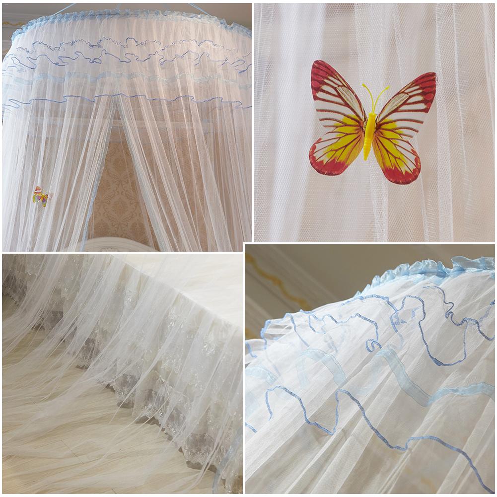Lichtgevende Vlinder Baby Tent Wieg Netting Paleis Slaapkamer Bed Gordijn Kinderen Meisjes Mantel Klamboe Tenten Decoratieve Luifel