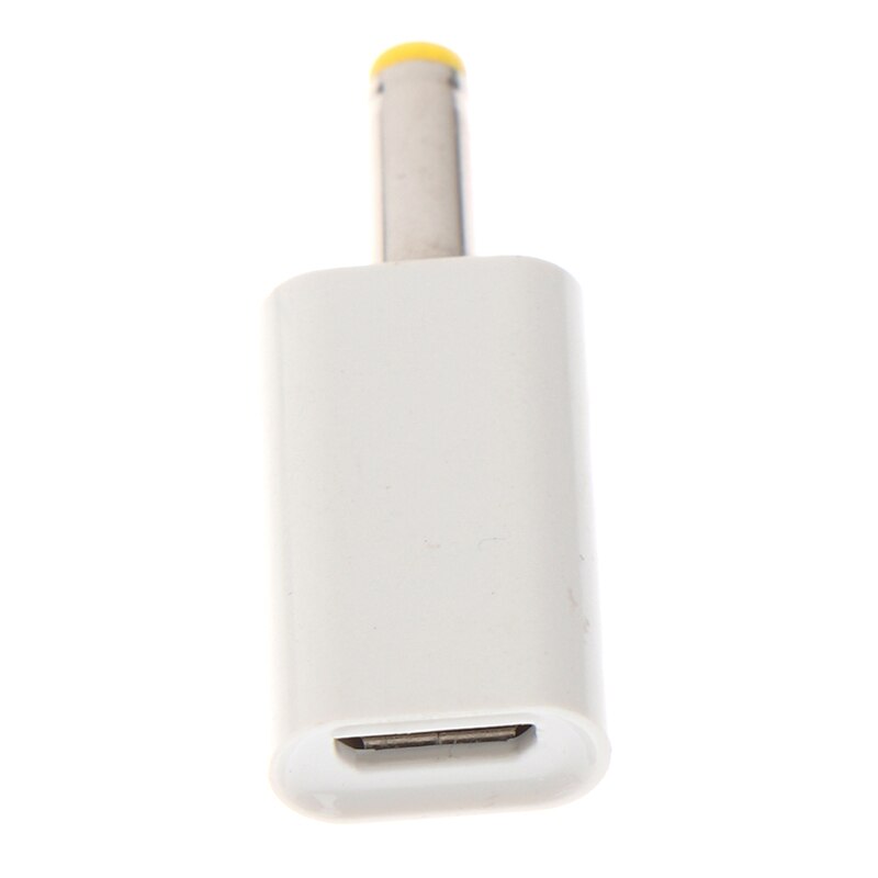 Micro-USB Vrouw Naar DC 4.0*1.7mm Mannelijke Plug Jack Converter Adapter Lading Voor PSP