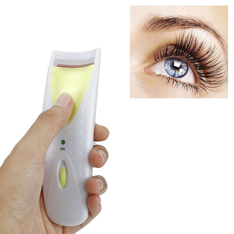 Vrouwen Make-Up Elektrische Verwarmde Wimperkruller Langdurige Eye Lash Perm Verwarmde Wimpers Clip Recourbe Automatische Tool