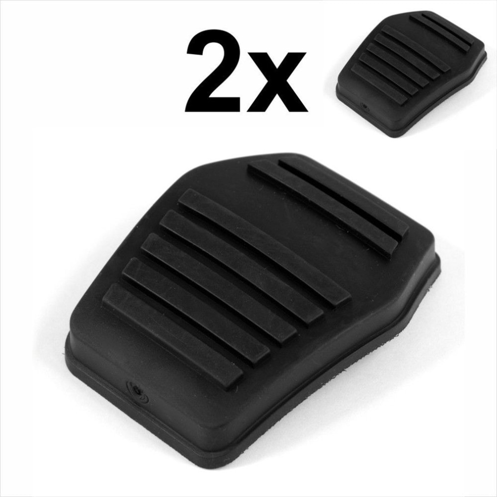 1 Pair Brake Clutch Pedal Pad Rubber Pad Cover Direct Replacement for Ford Transit MK6 MK7 2000 Car Accessories