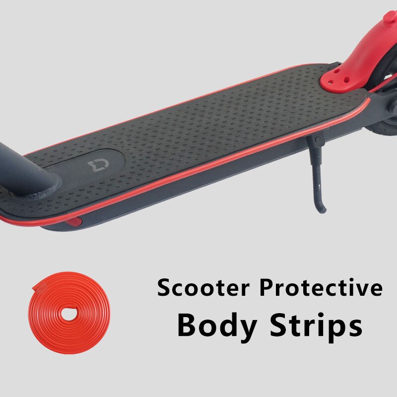 Til xiaomi scooter  m365/ pro tilbehør kombinationssæt krog skærmbeslag beskyttelsesstrimmel dæmpning