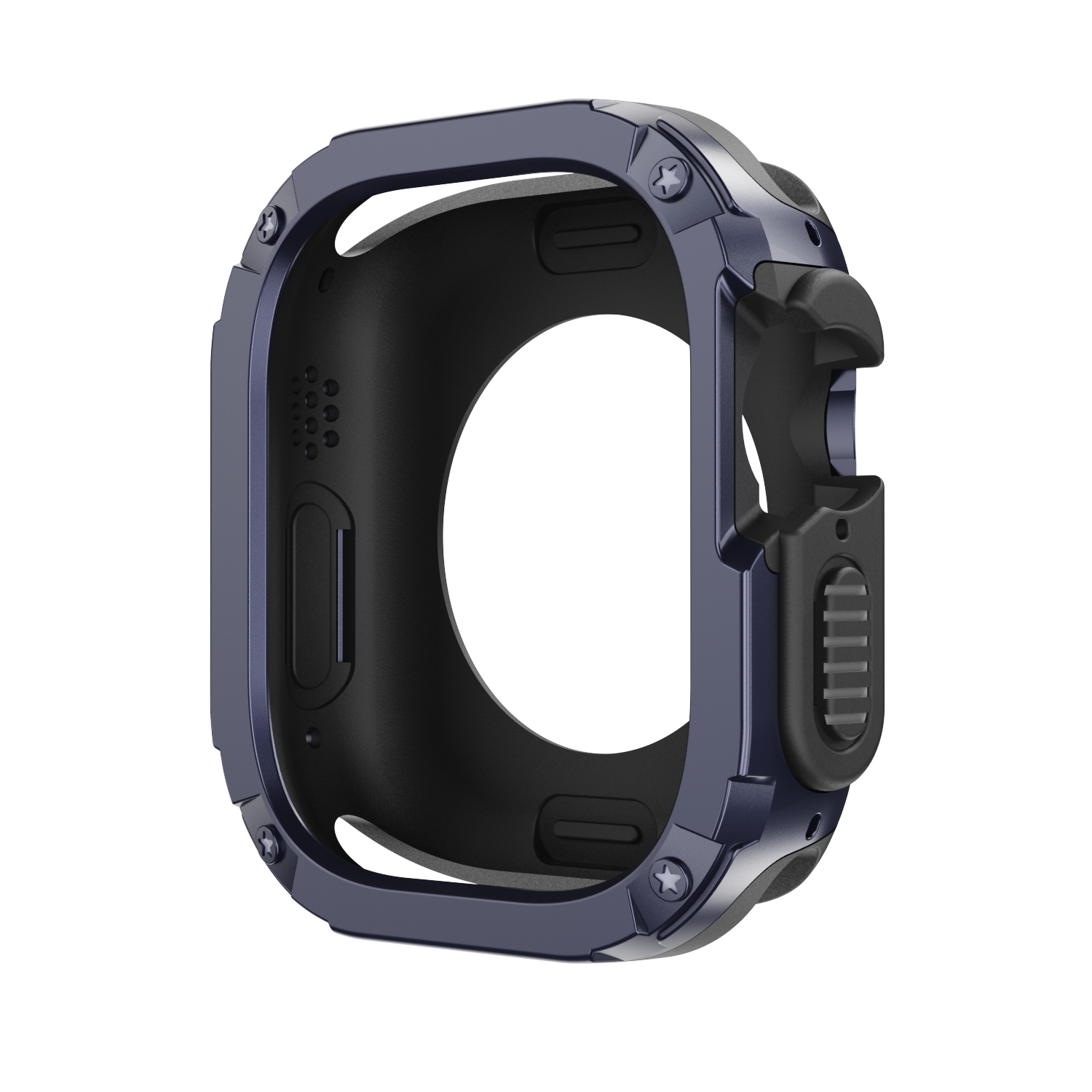 2 In 1 Hoesje Voor Apple Watch Cover 38 42Mm 49Mm 41Mm 45Mm 40Mm 44Mm Schokbestendig Beschermer Bumper Case Voor Iwatch Ultra 9 8 7 6 5 4: Zilver / 7 Inches & Boven