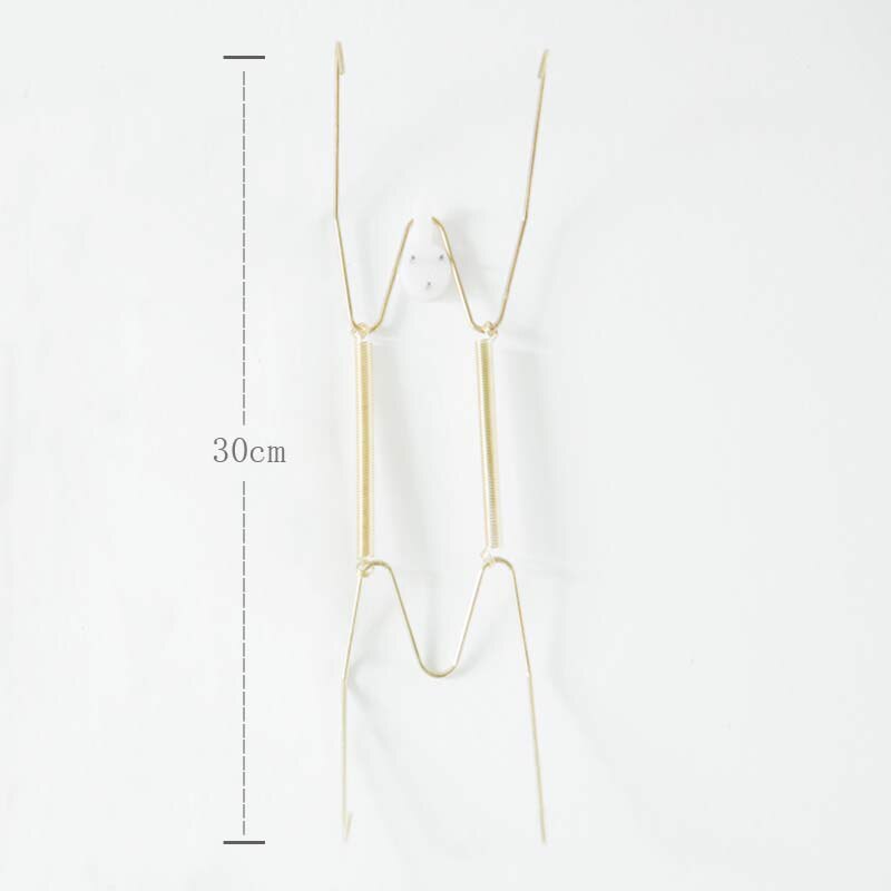 10 pcs 12 inch Golden Lente Plaat Draad Hangers voor Platen Display Wandmontage Plaat Kunst Decoratie