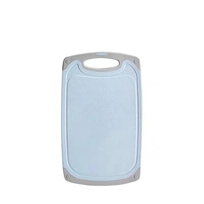 Wheat Straw Non-Slip Hangable Chopping Board Multifunctional Heat-Resistant Eco-Friendly Cutting Boards Kitchen Tools: Blue / 24x39.7cm