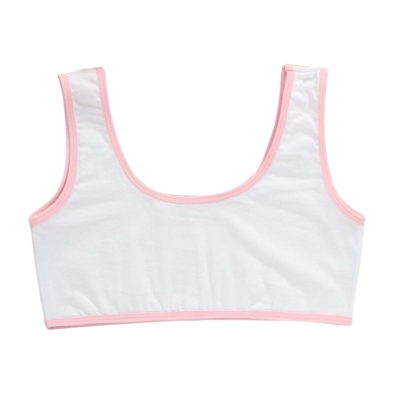 [B214] reggiseni per ragazze siere intimo simpatico gatto cotone reggiseno per bambini Adolescente reggiseni da allenamento per ragazze traspirante top per ragazza Crop