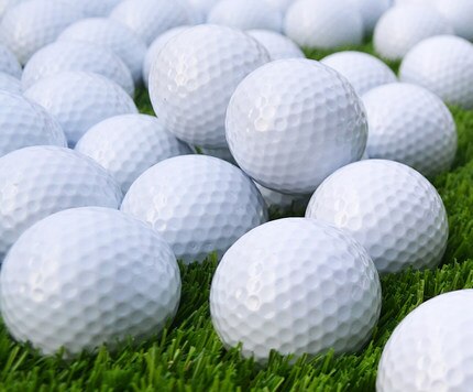 10pcs/lot two-layer golf balls Driving range dedicated level 2 choice Golf practice balls: blank white