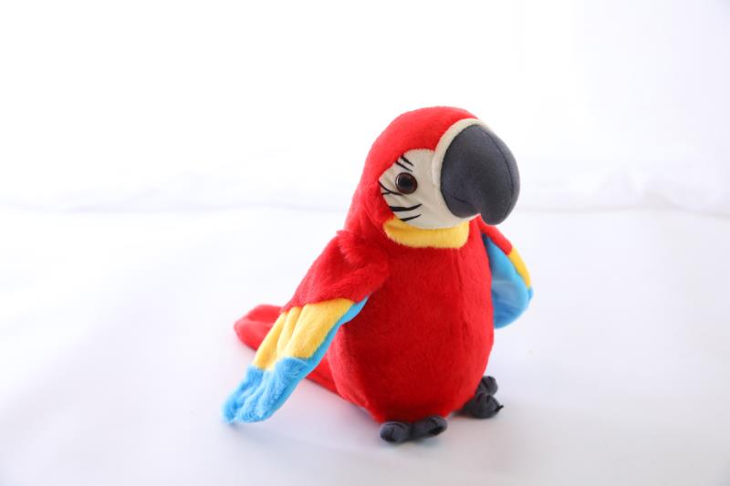 Juguete de loro eléctrico que habla para niños, juguete suave eléctrico que graba y agita las alas, de cumpleaños: Battery models E