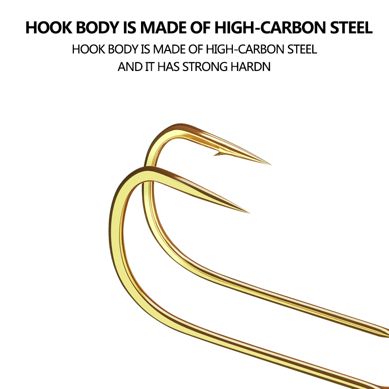 Podlinia wędkarska z podwójnymi hakami bez sznurka 10 sztuk w woreczku haczyki płytka woda lekki hak wędkarski akcesoria wędkarskie