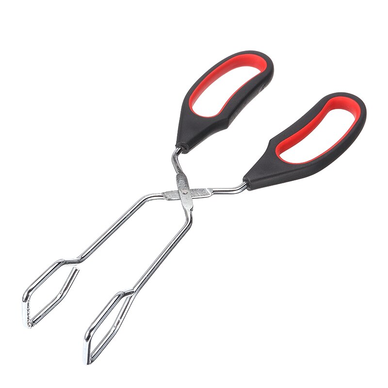 1pc multifunktionella saxtång långhandtag bbq brödstekt tång klämmor utomhus picknick mat sax tång 23.5/28/33cm hållbara